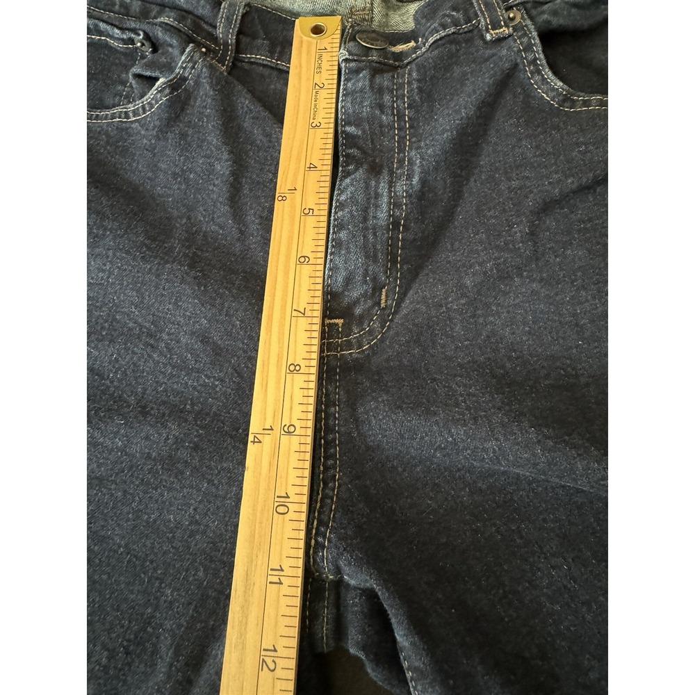 Sonoma Men's Straight Jeans 38 X 30 solid dark wash - Picture 13 of 16